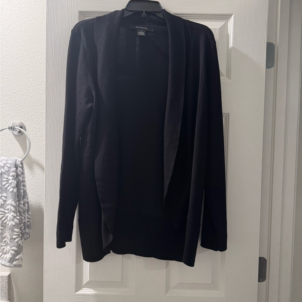 89th & Madison Black Cardigan